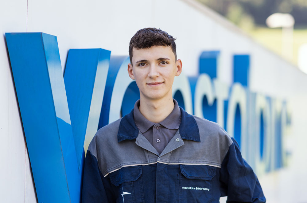 Jason Benkö, voestalpine Böhler Welding Austria GmbH, 2. Lehrjahr.