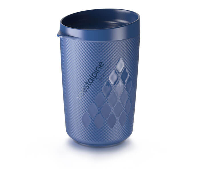 voestalpine coffee cup and lid plastic part