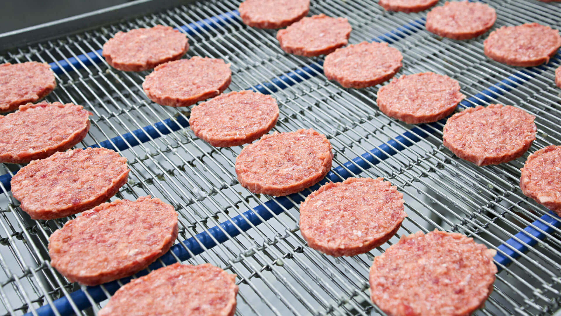 raw burger patties