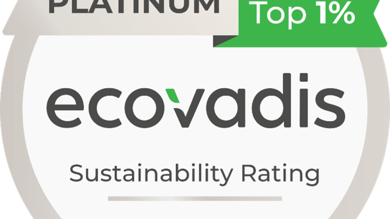 ecovadis platinum rating