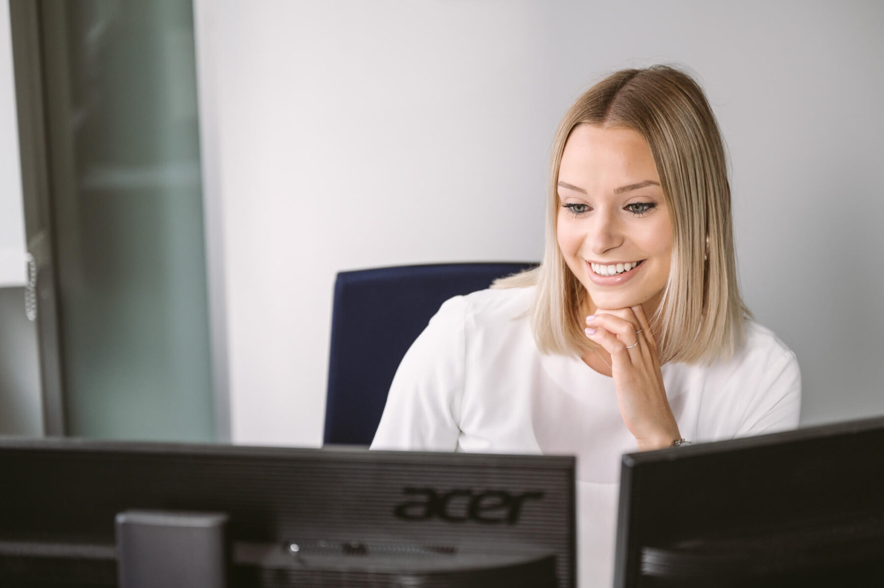 Mitarbeiter im Büro