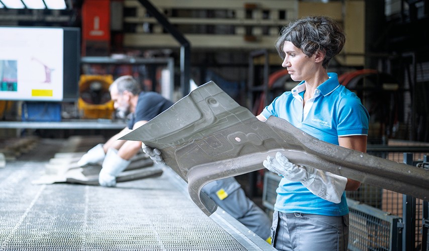 voestalpine Automotive Components supplies high-strength structural parts for maximum safety and stability.