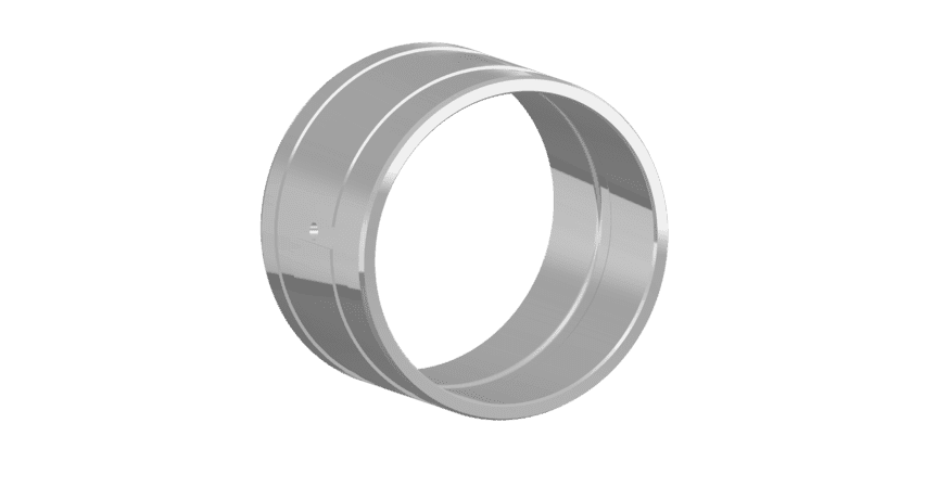 Beispielbild Radiallager; Buchsen ohne / mit Bund