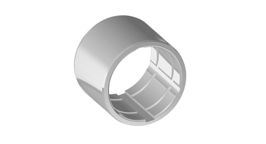 Beispielbild Radiallager; Buchsen ohne / mit Bund