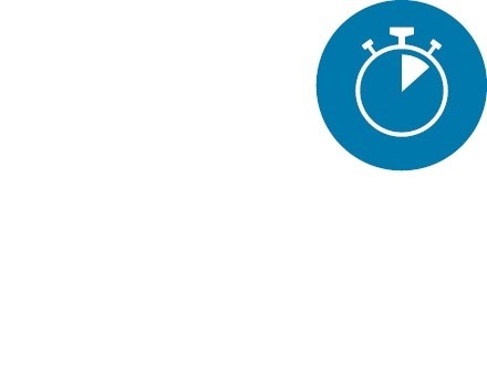 Pakete können im Schnellklebeverfahren produziert werden, was die Prozessgeschwindigkeit von Bauteilen erhöht.