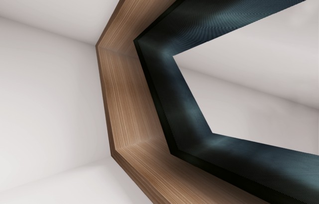 Dank einer Vielzahl an Farben, Texturen und Effekten lassen sich mit colofer® VARIO individuelle Designs im Außen- und Innenbereich realisieren.