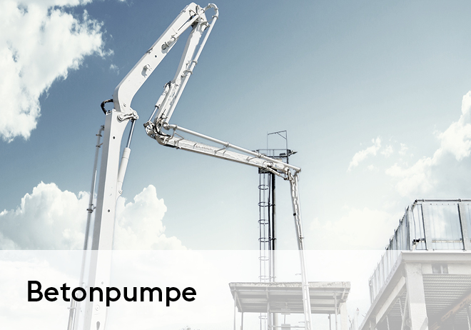 Die perfekte Stahllösung für fahrbare Pumpen zur Förderung von Beton – einsetzbar beim Bau von Gebäuden, Brücken und Staudämmen.