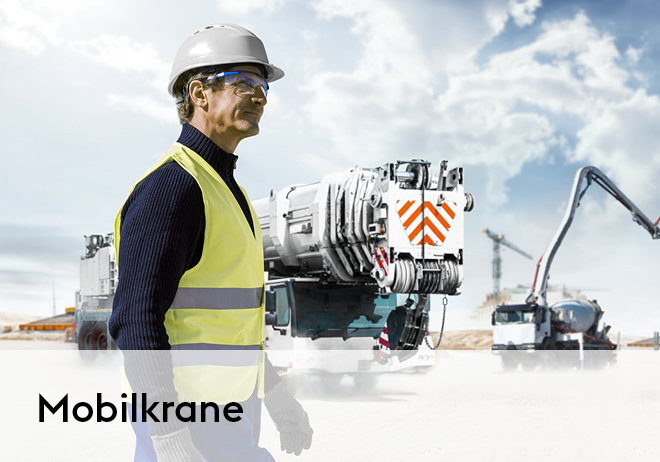 alform® Stähle sorgen beim Bau von Mobilkranen für die notwendige Stabilität und Festigkeit bei gleichzeitiger Gewichtseinsparung.