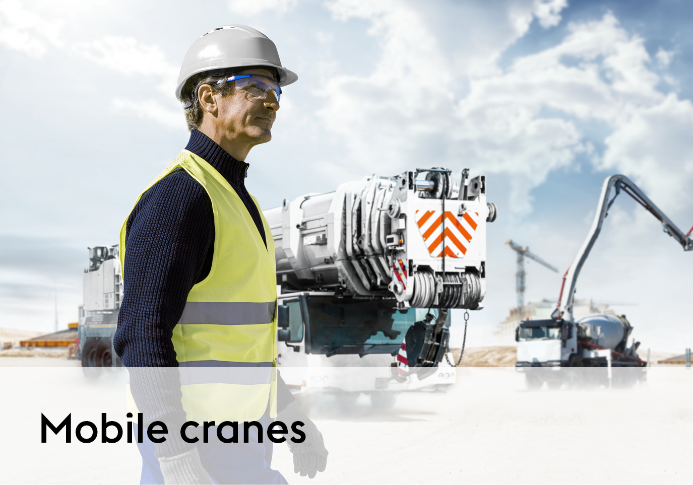alform® steels ensure the highest stability and strength to save weight in mobile crane construction.