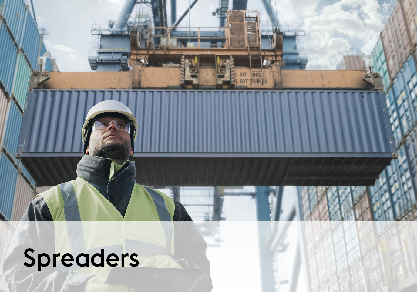 alform® steels are perfect for hoists in industrial water ports.