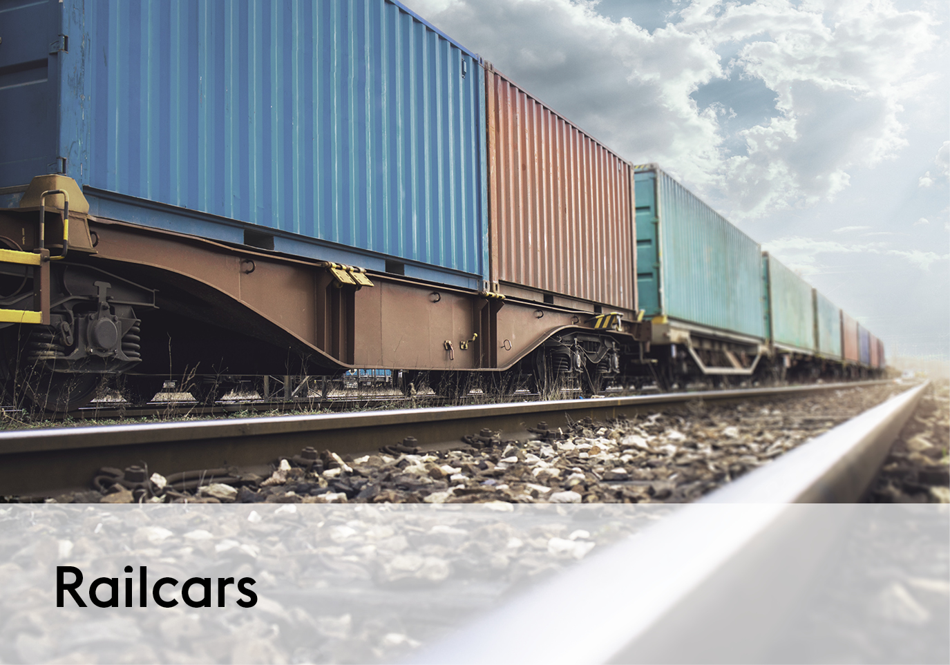 alform® steels are the first choice in railcar design.