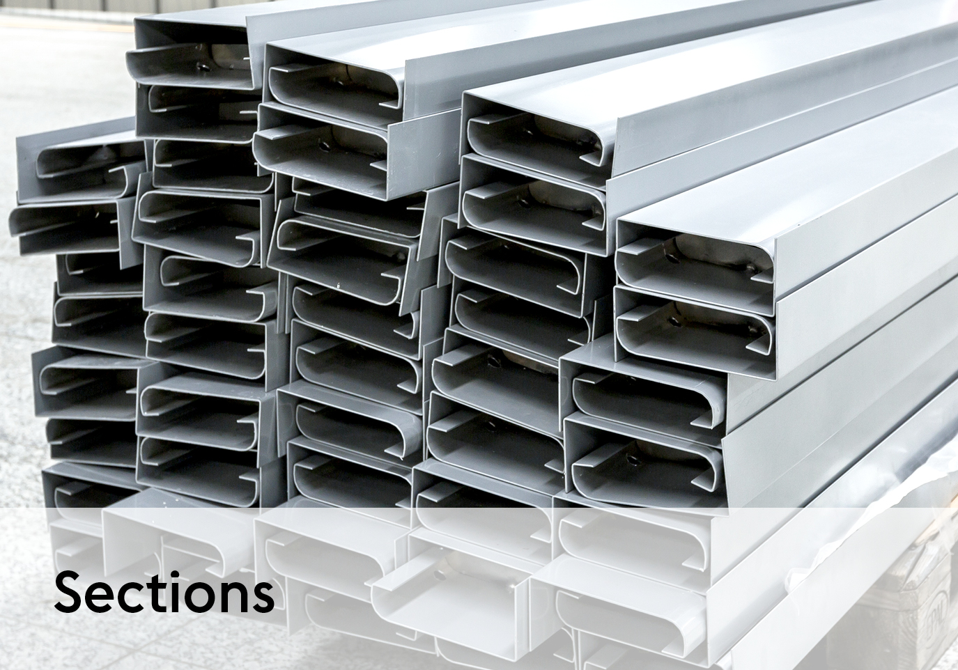 Profiled steel sections made of alform® grades are used primarily in the machinery sector.