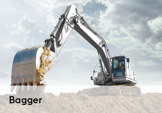 Dank des abriebfesten Stahls sind Bagger darauf ausgelegt, auch unter anspruchsvollen Bedingungen zuverlässige Leistung und Stabilität zu bieten.