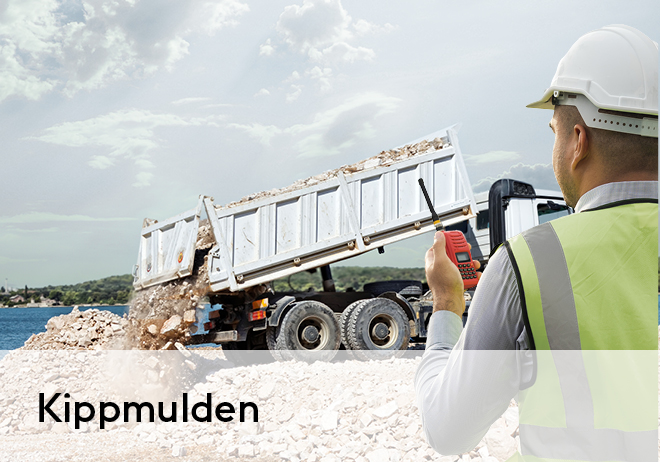 Dank der Belastbarkeit und Langlebigkeit sind durostat® Stähle ideal für Kippmulden.