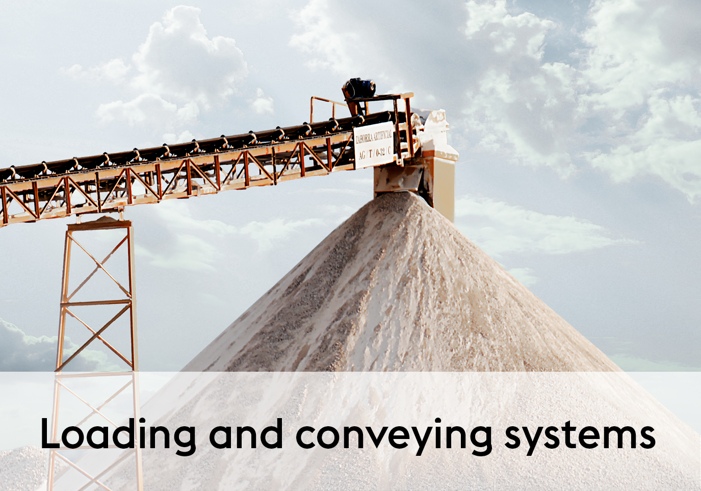 When made with the high tensile strength of durostat® steels, loading and conveying systems guarantee safe and reliable material transports.