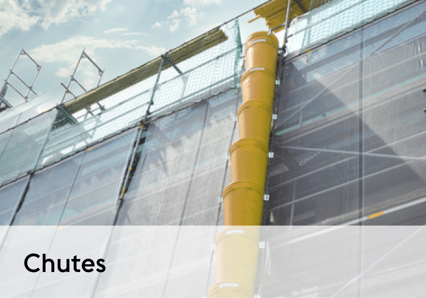 When made of abrasion-resistant steel, gravity chutes are reliable and trouble-free.