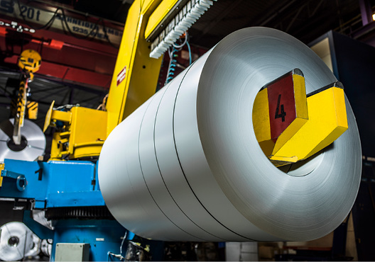 voestalpine ermöglicht Stahlbandzuschnitte für anspruchsvolle Anwendungen.