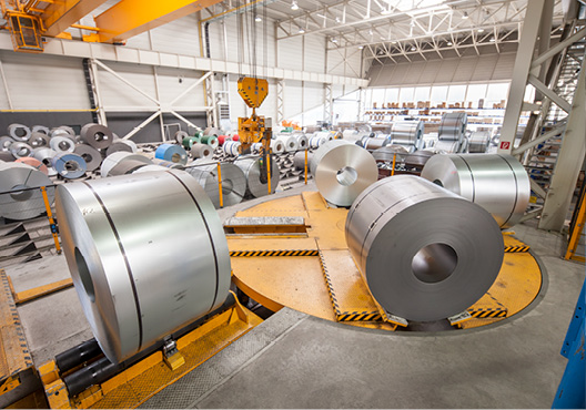 voestalpine optimiert die Materialausnutzung bei jedem Zuschnitt.