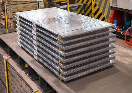 voestalpine ermöglicht effiziente Prozesse durch modernste Fertigungstechnologie.